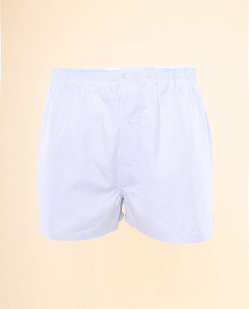 Boxer 100% Algodão em Azul Claro